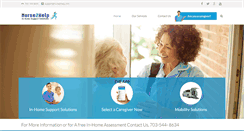 Desktop Screenshot of nurse2help.com